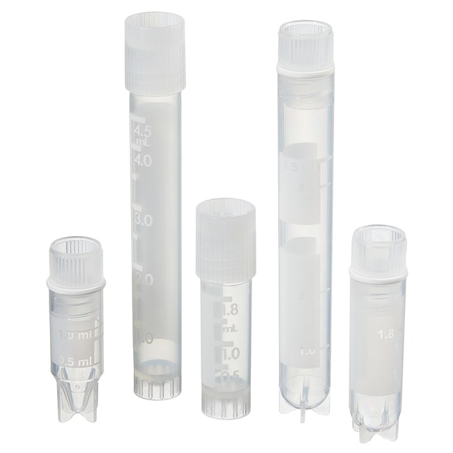 Fisherbrand™ Externally and Internally Threaded Cryogenic Storage Vials