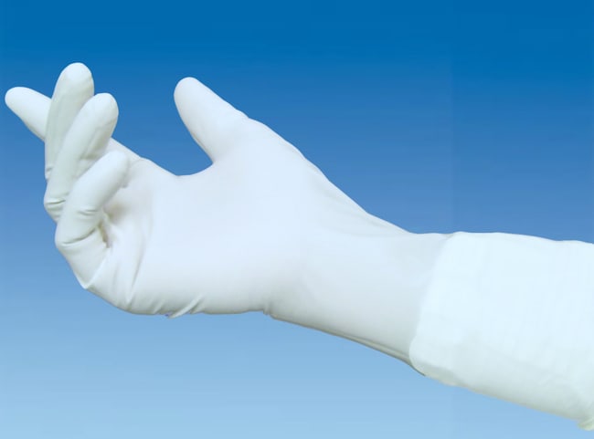 Fisherbrand™ Nitrile Class 10 Cleanroom Non-Sterile Gloves (ISO 4)